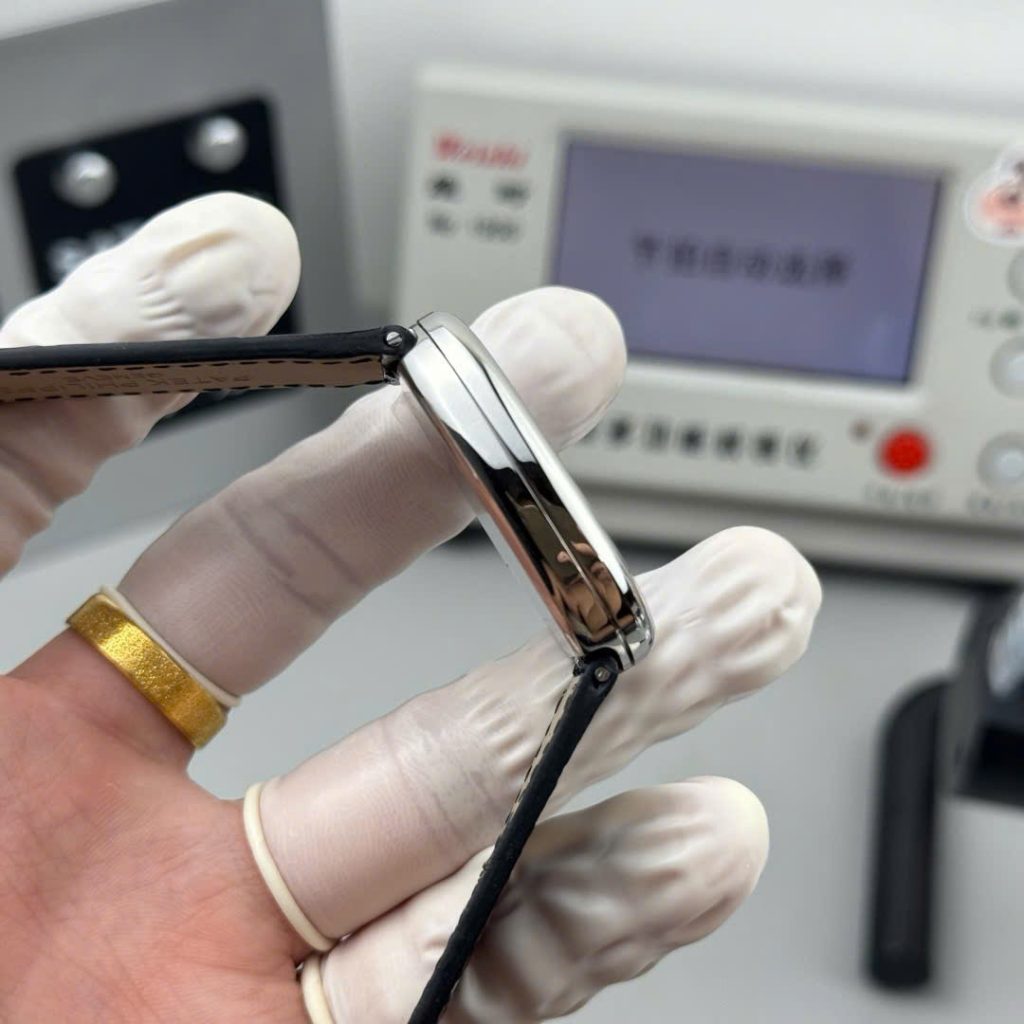Đồng Hồ Patek Philippe Golden Ellipse 5738 Grand Feu Black Enamel Nhà Máy OM 34,5x39,5mm (1)