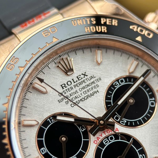 Đồng Hồ Rolex Cosmograph Daytona 126515 Replica 11 Mặt Thiên Thạch Trọng Lượng 153 Grams Xưởng QF 40mm (2)