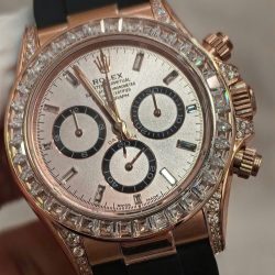 Đồng Hồ Rolex Cosmograph Daytona 126535TBR Đính Đá 154 Grams Xưởng FH 40mm (1)