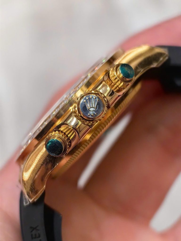 Đồng Hồ Rolex Cosmograph Daytona Eye of the Tiger 116588 Xưởng FH 154 Grams 40mm (1)