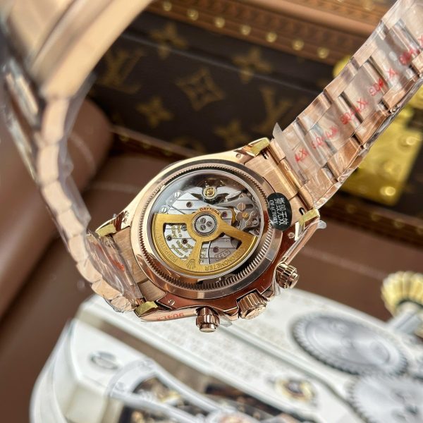 Đồng Hồ Rolex Cosmograph Daytona Le Mans 126525LN Replica 11 Mạ Vàng Hồng Trọng Lượng 173 Grams Xưởng QF 40mm (2)