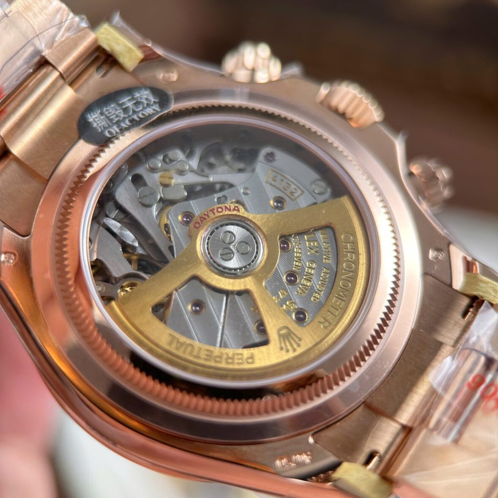 Đồng Hồ Rolex Cosmograph Daytona Le Mans 126525LN Replica 11 Mạ Vàng Hồng Trọng Lượng 173 Grams Xưởng QF 40mm (2)