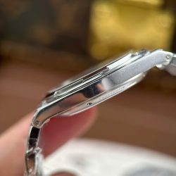 Đồng Hồ Vacheron Constantin Overseas Ultra-Thin 2000V Chế Tác Mặt Trắng Máy Cơ Thụy Sỹ Xưởng 8F 40mm (2)
