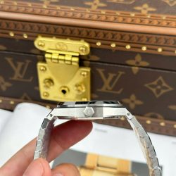 Đồng Hồ Audemars Piguet Royal Oak 15510ST Replica 11 Mặt Xanh Lá Cây Dây Kim Loại Xưởng APS 41mm (2)