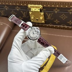 Đồng Hồ Cartier Ballon Bleu Replica 11 Nữ Máy Cơ Tự Động Nhà Máy AF 33mm (2)