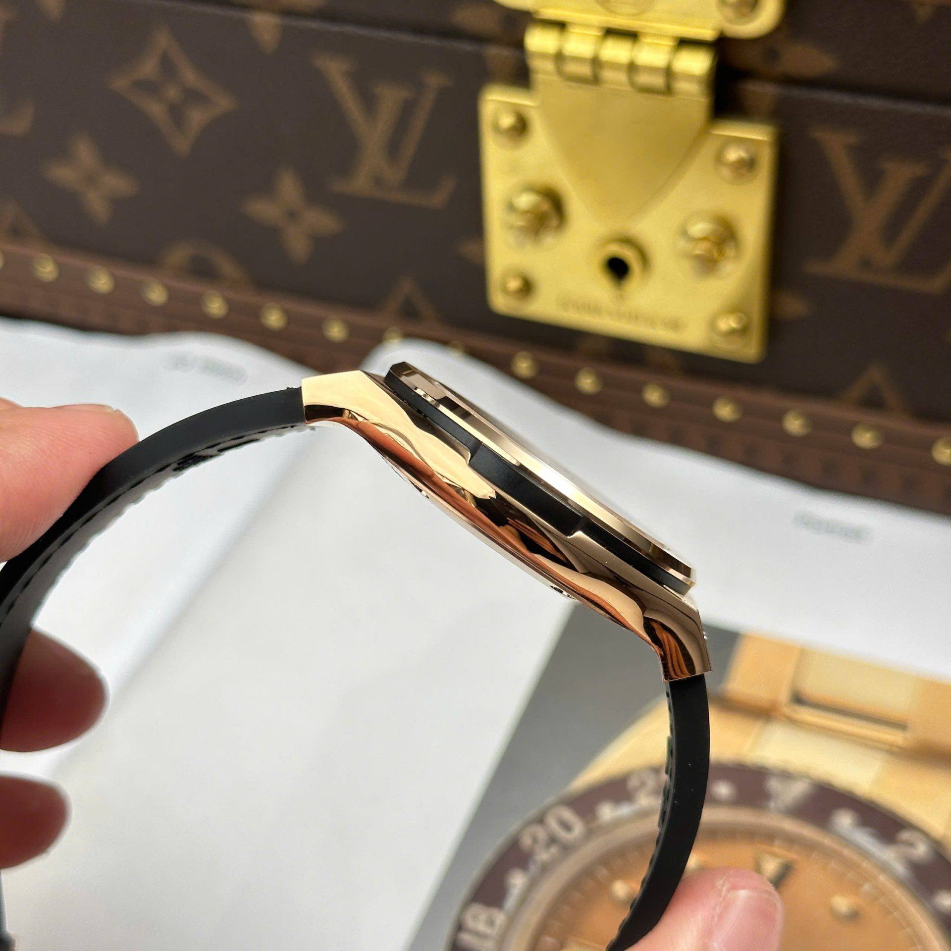 Đồng Hồ Hublot Classic Fusion King Gold Replica 1 1 Đồng Hồ Hublot Classic Fusion King Gold Replica Cao Cấp