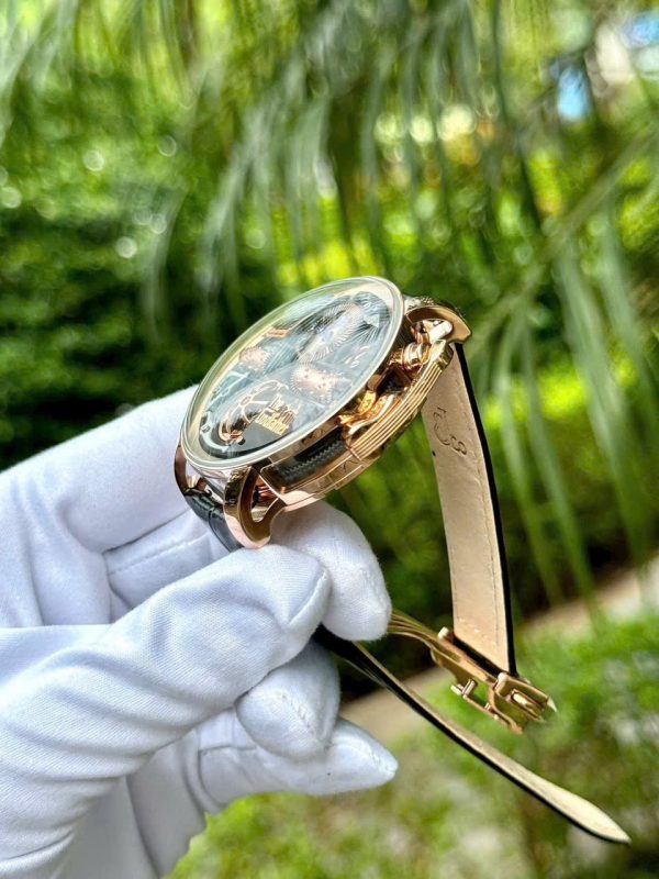 Đồng Hồ Jacob & Co Opera Godfather Musical Fake 11 Máy Cơ Thụy Sỹ Dây Da 43mm (1)