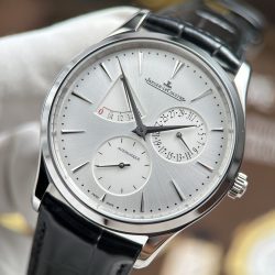 Đồng Hồ Jaeger-LeCoultre Master Ultra Thin Q1378421 Replica 11 Mặt Bạc Máy Cơ Thụy Sỹ Xưởng APS 39mm (2)