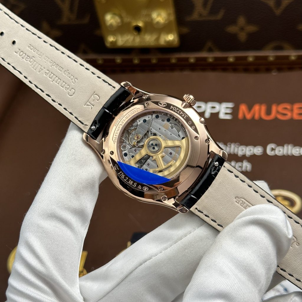Đồng Hồ Jaeger-LeCoultre Replica 11 Master Ultra Thin Q1372510 Mạ Vàng Hồng Máy Cơ Thụy Sỹ Xưởng APS 39mm (2)