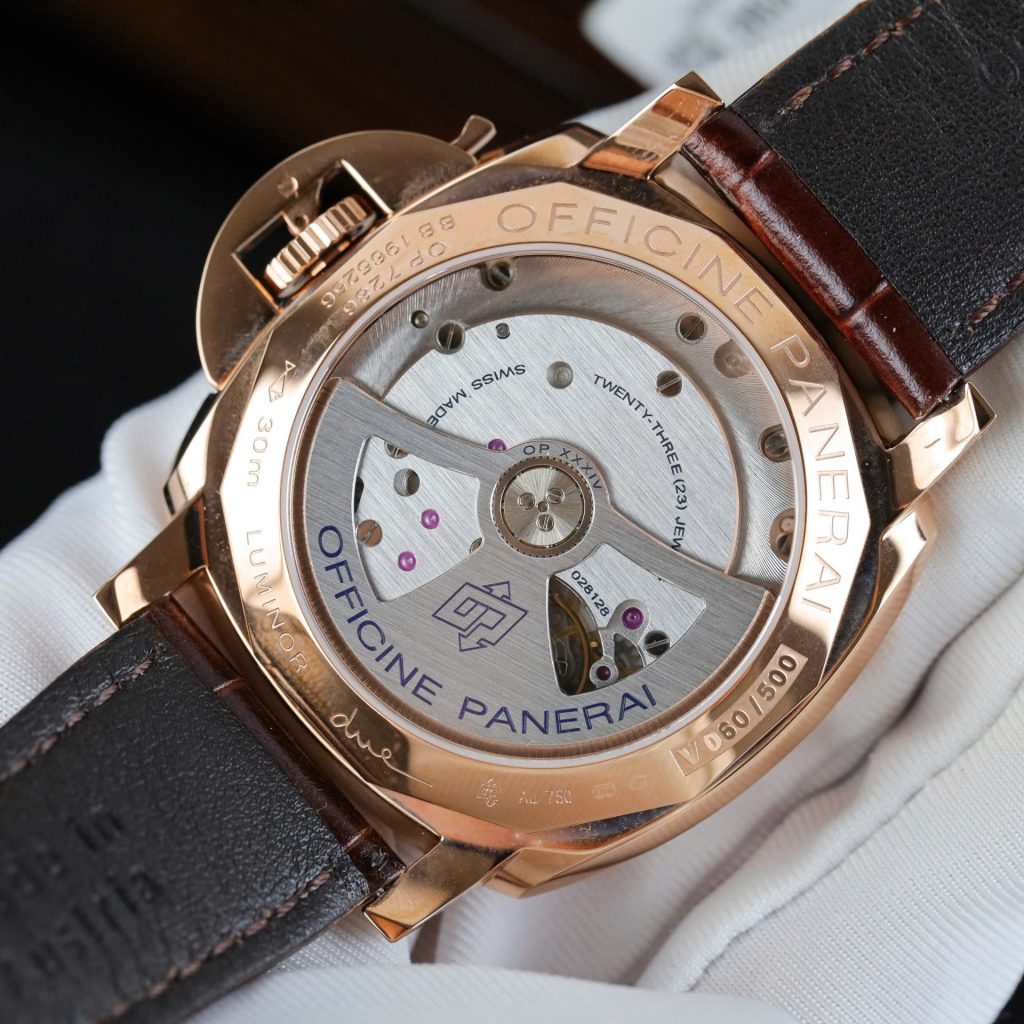 Đồng Hồ Panerai Luminor PAM01042 Replica 11 Mặt Trắng Dây Da Nhà Máy VS 42mm (2)