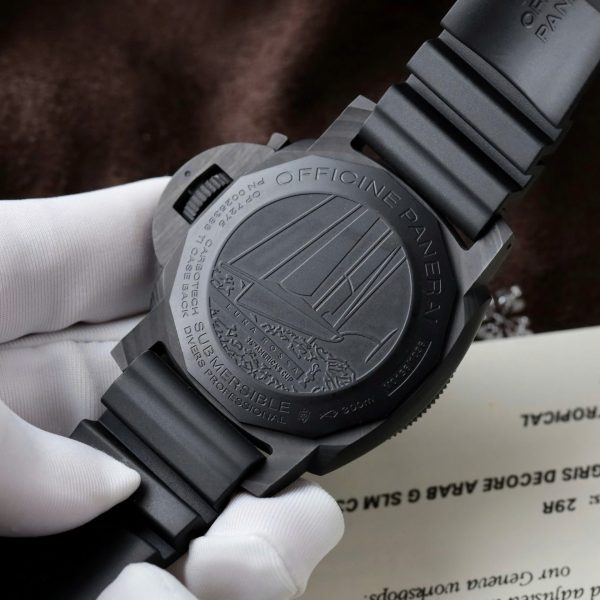Đồng Hồ Panerai Submersible Luna Rossa PAM01039 Chế Tác Máy Cơ Thụy Sỹ Dây Cao Su 47mm (2)