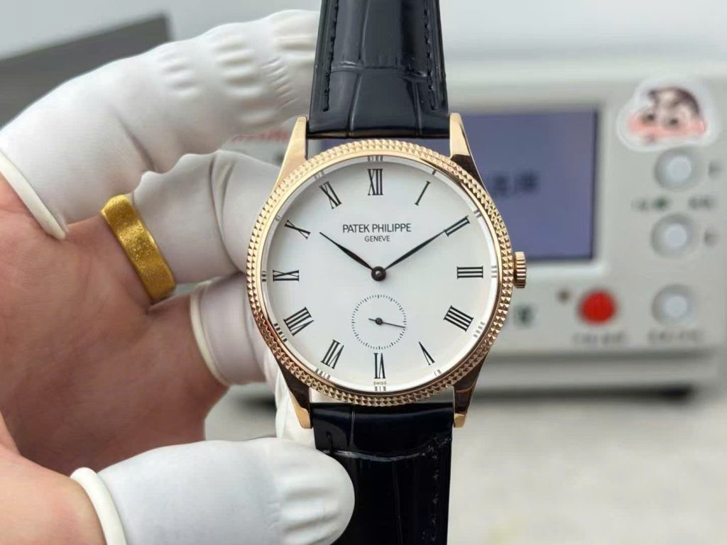 Đồng Hồ Patek Philippe Calatrava 5119R Replica 11 Mặt Trắng Máy Cơ Thụy Sỹ 36mm (2)