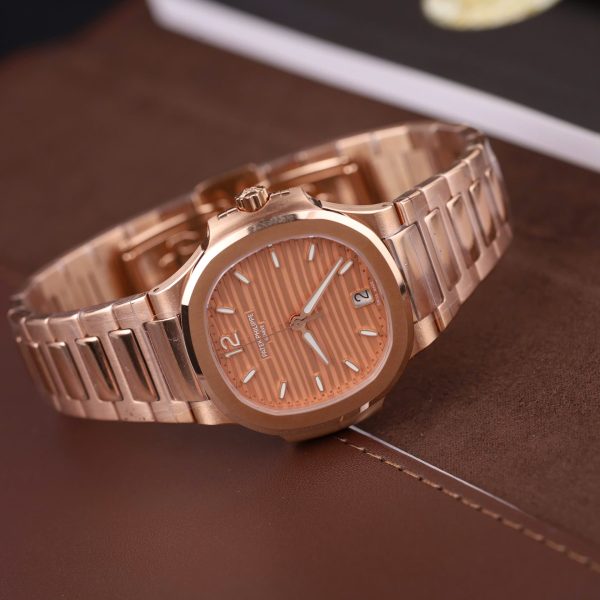 Đồng Hồ Patek Philippe Nautilus 7118 Fake 11 Mạ Vàng Hồng Máy Cơ Thụy Sỹ Nhà Máy GR 35 (2)