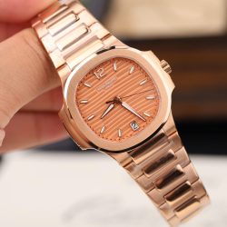 Đồng Hồ Patek Philippe Nautilus 7118 Fake 11 Mạ Vàng Hồng Máy Cơ Thụy Sỹ Nhà Máy GR 35 (2)