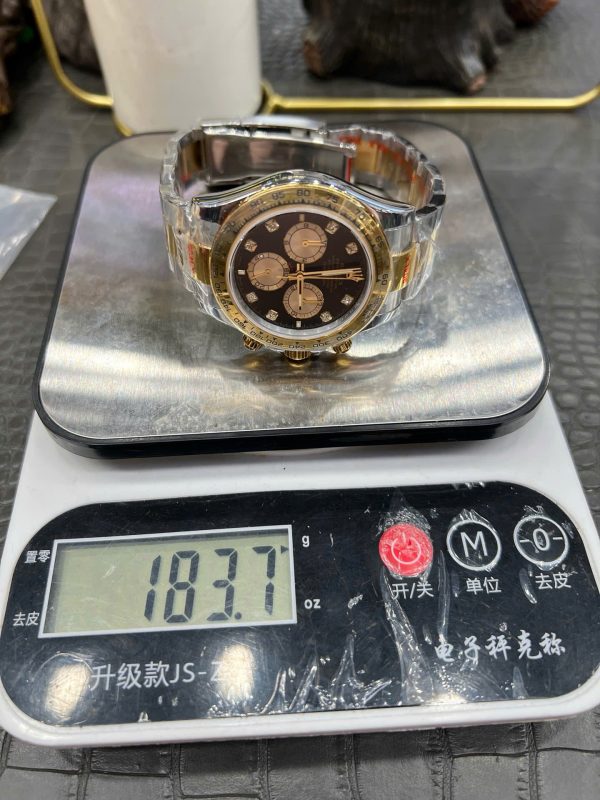 Đồng Hồ Rolex Cosmograph Daytona 126503 Chế Tác Mặt Đen Máy Cơ Thụy Sỹ Xưởng QF 40mm (2)