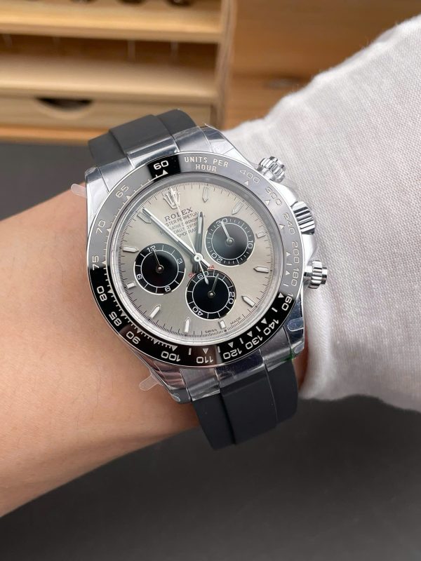 Đồng Hồ Rolex Daytona 126519LN Chế Tác Mặt Xám Máy Cơ Thụy Sỹ Nhà Máy QF 40mm (2)