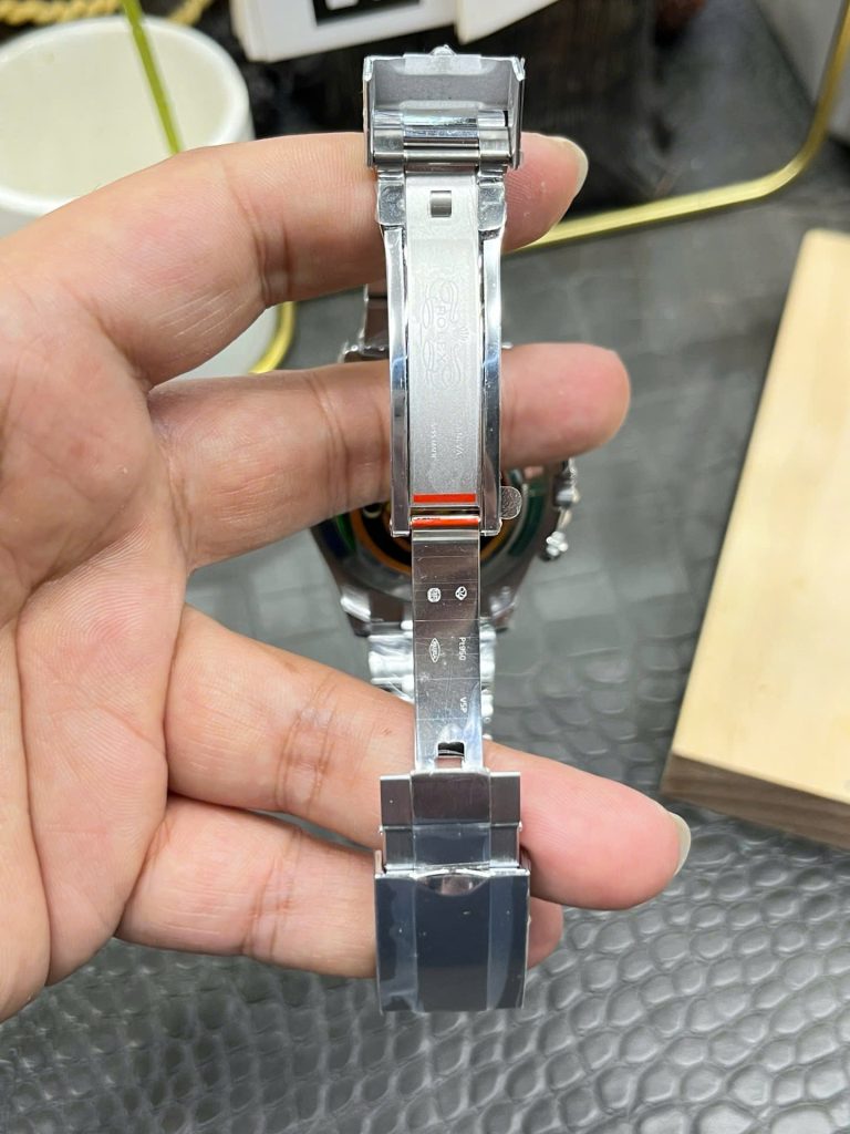 Đồng Hồ Rolex Daytona Chế Tác Mặt Xanh Bắng Cọc Số Chữ Ả Rập Nhà Máy QF 40mm (2)