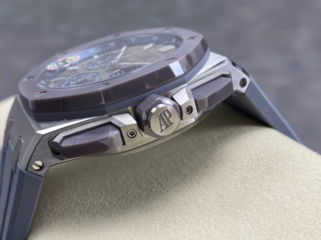 Đồng Hồ Audemars Piguet Chế Tác Royal Oak Offshore Chronograph 26420IO Màu Xám Nhà Máy APS 43mm (3)