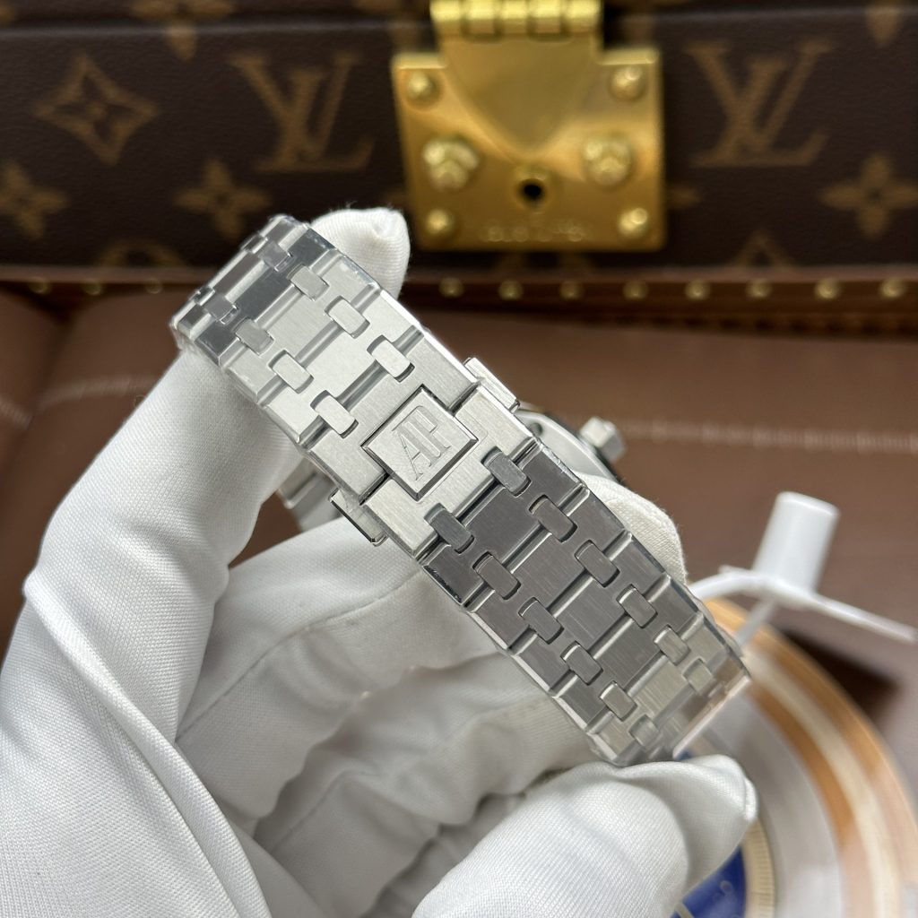 Đồng Hồ Audemars Piguet Rep 11 Royal Oak Perpetual Calendar 26615TI Mặt Cá Hồi 41mm (2)