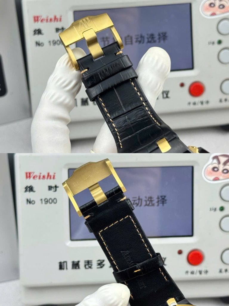 Đồng Hồ Audemars Piguet Replica 11 Royal Oak Offshore Chronograph 26420CE Vỏ Gốm Đen Máy Cơ Thụy Sỹ 43mm (2)