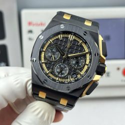 Đồng Hồ Audemars Piguet Replica 11 Royal Oak Offshore Chronograph 26420CE Vỏ Gốm Đen Máy Cơ Thụy Sỹ 43mm (2)