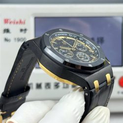 Đồng Hồ Audemars Piguet Replica 11 Royal Oak Offshore Chronograph 26420CE Vỏ Gốm Đen Máy Cơ Thụy Sỹ 43mm (2)