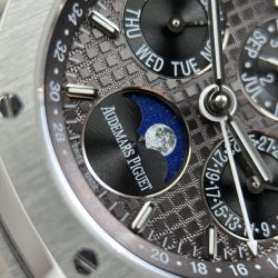Đồng Hồ Audemars Piguet Replica 11 Royal Oak Perpetual Calendar 26574ST Mặt Xám 41mm (2)
