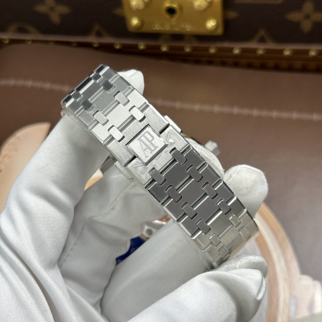 Đồng Hồ Audemars Piguet Replica 11 Royal Oak Perpetual Calendar 26574ST Mặt Xám 41mm (2)