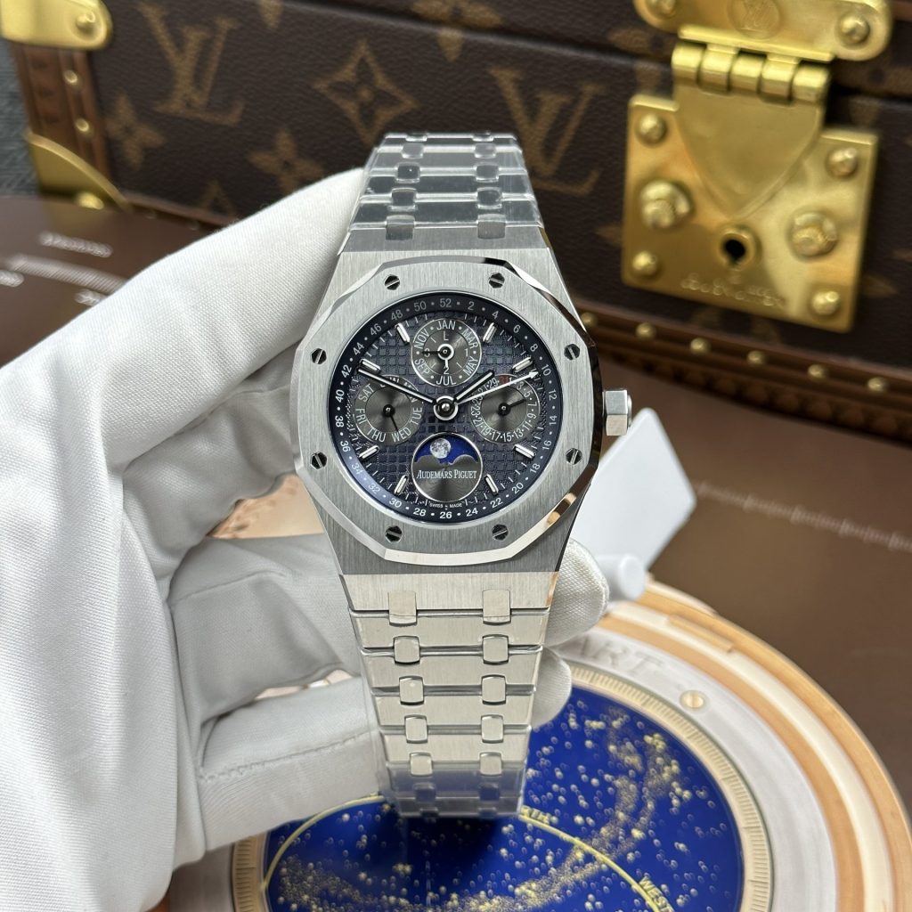 Đồng Hồ Audemars Piguet Replica 11 Royal Oak Perpetual Calendar 26574TI Máy Cơ Tự Động Thuỵ Sỹ 41mm (2)