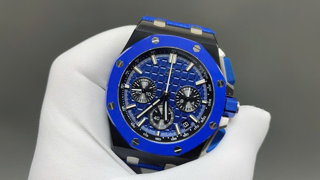 Đồng Hồ Audemars Piguet Royal Oak Offshore 26420CE Replica 11 Vỏ Gốm Máy Cơ Thụy Sỹ 43mm (5) Đồng Hồ Audemars Piguet Royal Oak Offshore 26420CE Replica 11 Vỏ Gốm Máy Cơ Thụy Sỹ 43mm (2)