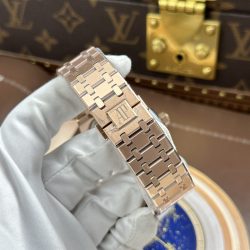 Đồng Hồ Audemars Piguet Royal Oak Perpetual Calendar 26574OR Chế Tác Mặt Xanh Lam Hoạ Tiết Grande Tapisserie 41mm (2)