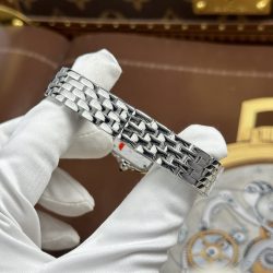 Đồng Hồ Cartier Panthere Small Model Replica 11 Nữ Mặt Xám Máy Pin 23x30mm (2)
