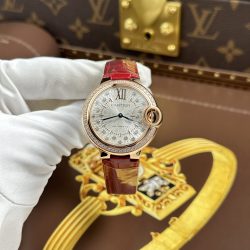 Đồng Hồ Cartier Replica 11 Ballon Bleu De Cartier WJBB0033 Nữ Đính Đá Xưởng AF 33mm (2)