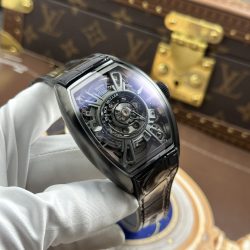 Đồng Hồ Franck Muller Chế Tác Curvex CX Grand Central Mặt Lộ Cơ Bộ Chuyển Động Tourbillon 42x56mm (2)