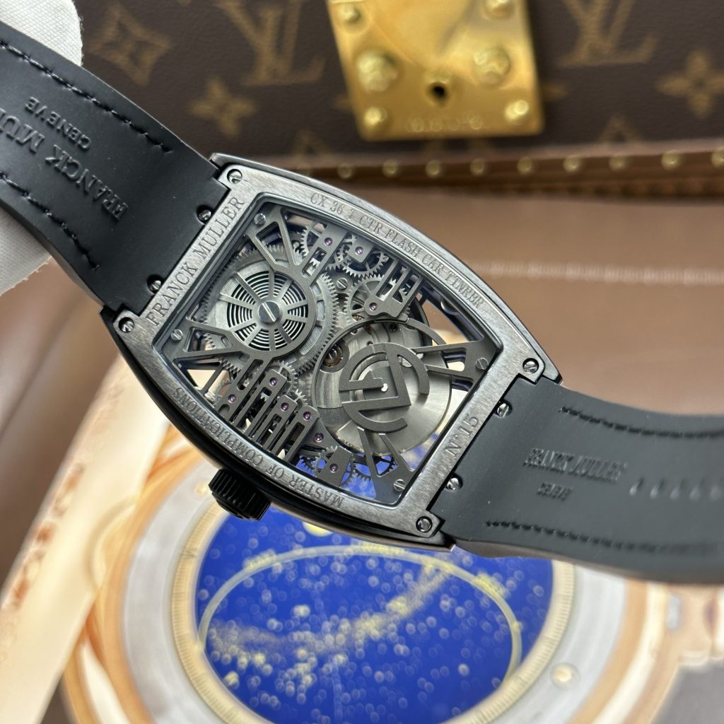 Đồng Hồ Franck Muller Chế Tác Curvex CX Grand Central Mặt Lộ Cơ Bộ Chuyển Động Tourbillon 42x56mm (2)