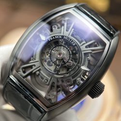 Đồng Hồ Franck Muller Chế Tác Curvex CX Grand Central Mặt Lộ Cơ Bộ Chuyển Động Tourbillon 42x56mm (2)