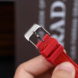 Đồng Hồ Franck Muller V32 Rep 11 Màu Đỏ Đính Full Đá Nhà Máy ABF 36mm (2)