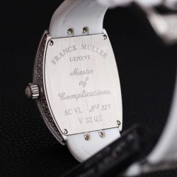 Đồng Hồ Franck Muller V32 Replica 11 Mặt Trắng Đính Full Đá Nhà Máy ABF 36mm (2)