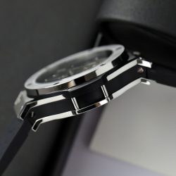 Đồng Hồ Hublot Big Bang Tourbillon Chế Tác Mặt Lộ Cơ Dây Cao Su 44mm (2)