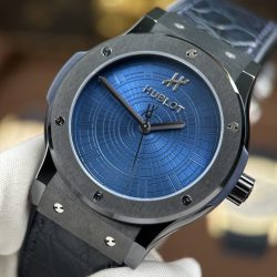 Đồng Hồ Hublot Classic Fusion Boutique Pisa 1940 Edition Replica 11 Dây Cao Su Bọc Da Xưởng JJZ 42mm (2)