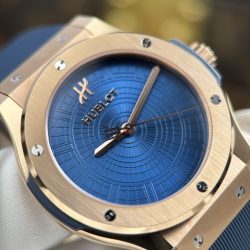 Đồng Hồ Hublot Classic Fusion King Gold Replica 11 Boutique Pisa 1940 Edition Dây Cao Su Xưởng JJZ 42mm (2)