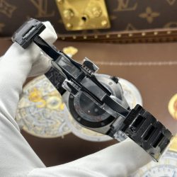 Đồng Hồ IWC Ingenieur Rep Cao Cấp Màu Đen Máy Cơ Thuỵ Sỹ Xưởng V7 40mm (2)