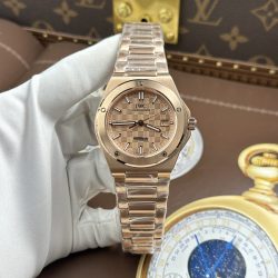 Đồng Hồ IWC Ingenieur Replica 11 Vỏ Mạ Vàng Hồng Máy Cơ Thuỵ Sỹ Xưởng V7 40mm (2)