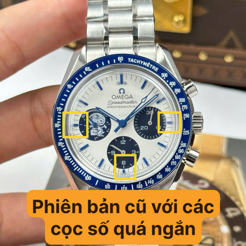 Đồng Hồ Omega Chế Tác Speedmaster Silver Snoopy 50th Anniversary New 2025 42mm (14)