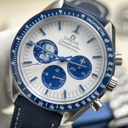 Đồng Hồ Omega Chế Tác Speedmaster Silver Snoopy 50th Anniversary New 2025 42mm (14)