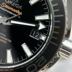 Đồng Hồ Omega Seamaster Planet Ocean 600M Replica 11 Mặt Đen Máy Cơ Thụy Sỹ Nhà Máy VS 39 (2)
