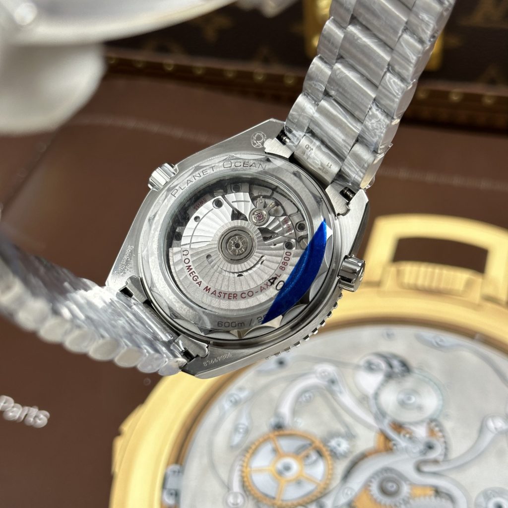 Đồng Hồ Omega Seamaster Planet Ocean 600M Replica 11 Mặt Đen Máy Cơ Thụy Sỹ Nhà Máy VS 39 (2)