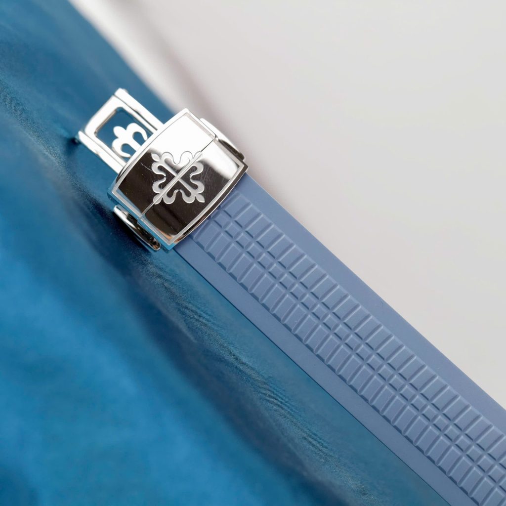 Đồng Hồ Patek Philippe Aquanaut 5164G Chế Tác Màu Xanh Xám Dây Cao Su Xưởng PPF 40 (2)