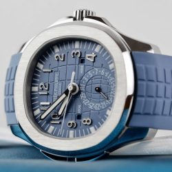Đồng Hồ Patek Philippe Aquanaut 5164G Chế Tác Màu Xanh Xám Dây Cao Su Xưởng PPF 40 (2)