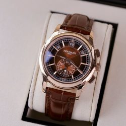 Đồng Hồ Patek Philippe Complications 5905R Replica 11 Mặt Nâu Máy Cơ Thụy Sỹ 42mm (2)